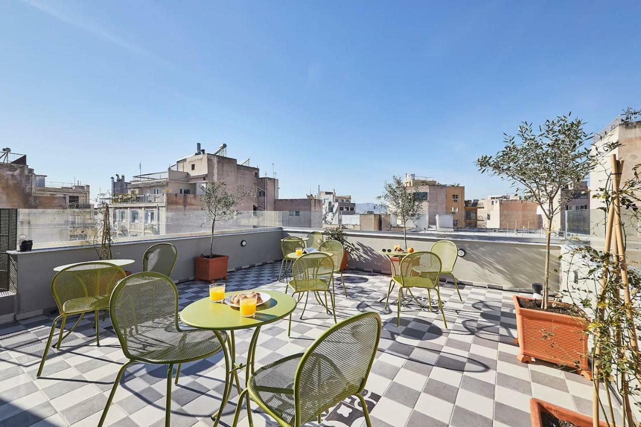 Spacious Suite W. Huge Balcony + Acropolis View Афины Экстерьер фото